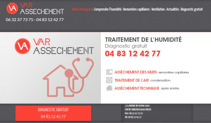 var assechement traitement humidite